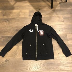 True religion zip up hoodie